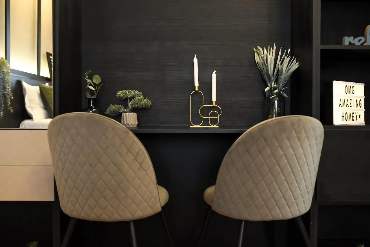 Monochrome Magic. Calea Victoriei Studio Bucharest Apartment
