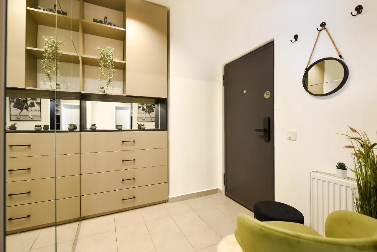 Monochrome Magic. Calea Victoriei Studio Bucharest Apartment