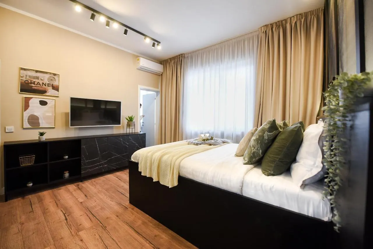 Monochrome Magic. Calea Victoriei Studio Bucharest Apartment
